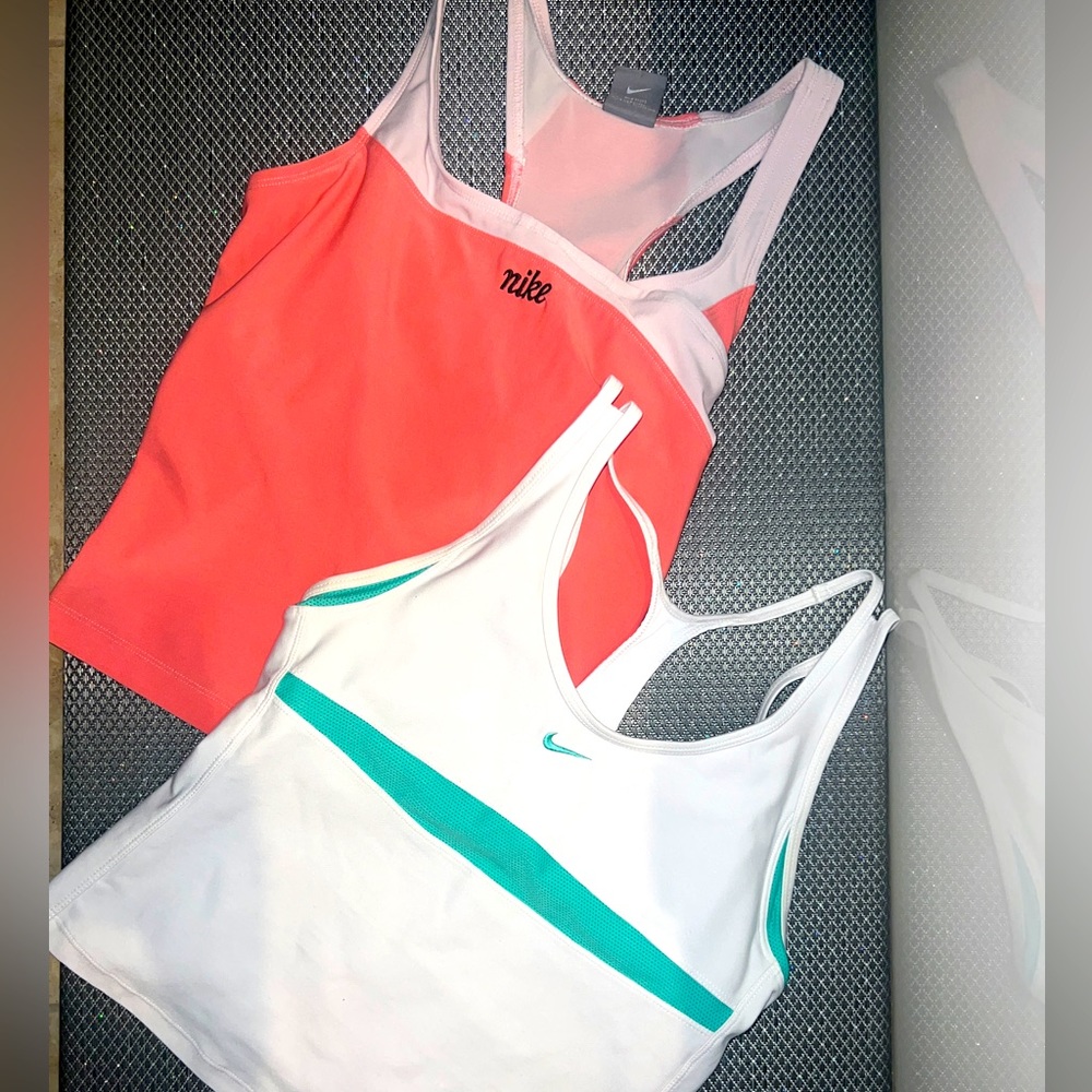 Two Nike Sport Tops